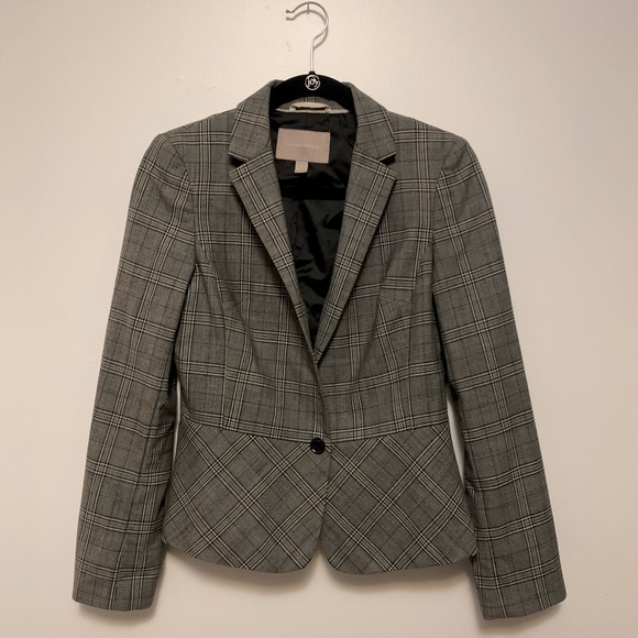 Banana Republic Grey Blazer Size 6 - Picture 1 of 2